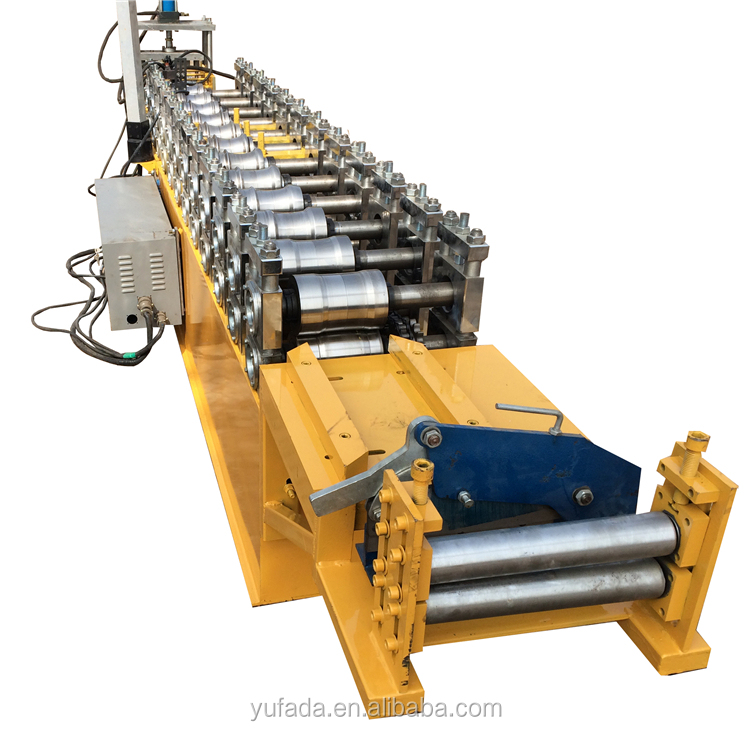 Steel roller shuttering door roll forming production line shutter machine making