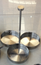 stainless steel jam stand holder /5star hotel stainless steel jam stand holder