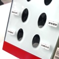 Vitrina de acrílico para cigarrillos electrónicos con caja de luz comercial APEX