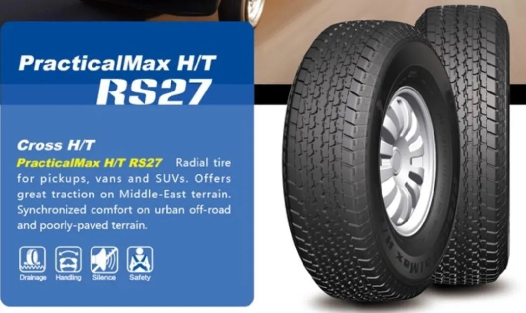 High Quality SUV Pickup 4X4 Ht Car Tyres 205r16 205r16c 255 70r15c 255/70r15c