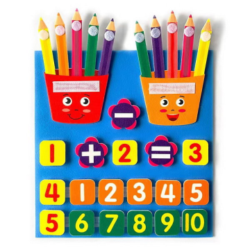Free Shipping: Interactive Number Board Math Game and Montessori Toy for Intelligent Learning