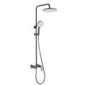 Gunmetal Grey Brass Bath Shower Set