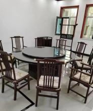 Solid wood dining table