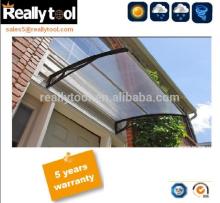 Best selling mail order door canopy featurs the super small packing size(M80100)