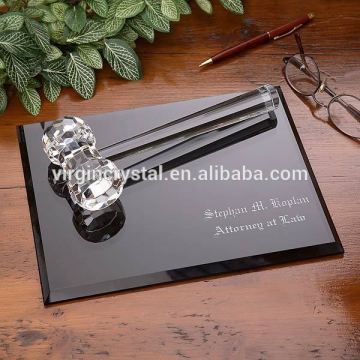 Best crystal desktop gift for office set or wedding decoration/home decoration