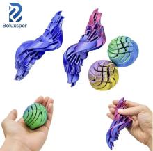 Creative 3D printing slime deformation ball decompression decompression stretching telescopic ball adult children toy gift