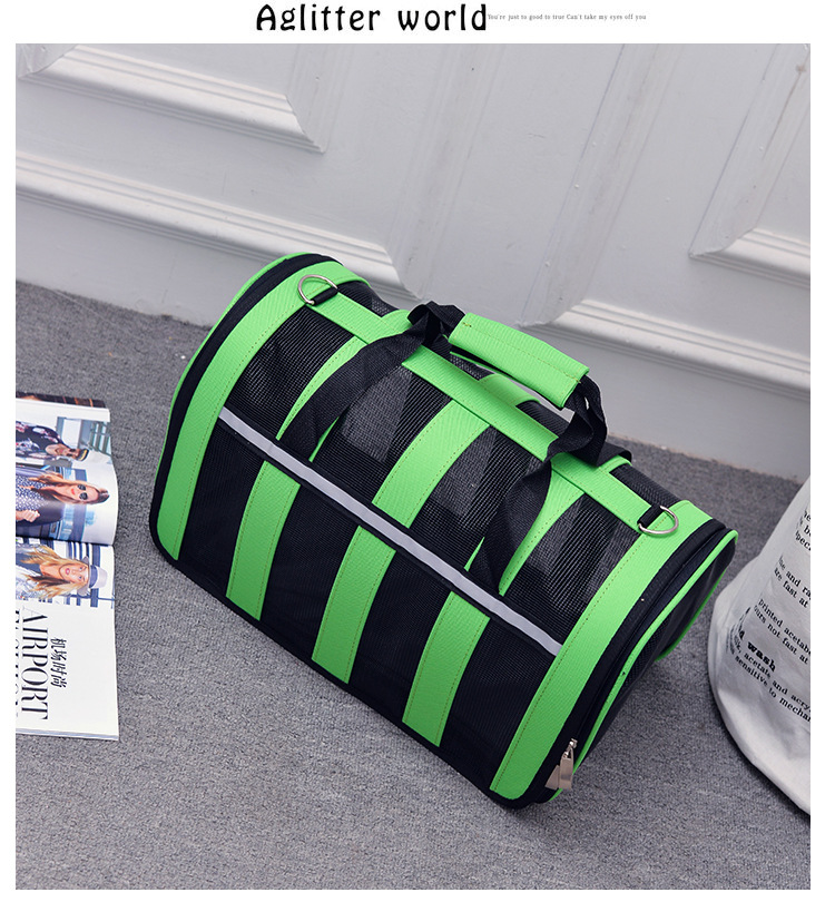 Outdoor pet cat dog travel bag pet carrying Portable Breathable Pet Bags Carrier Dog Tote Bag