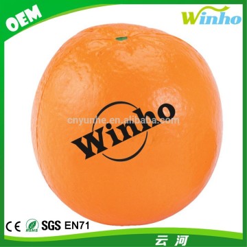 Winho PU Stress Toy Fruit Orange Stress Ball