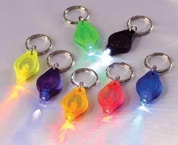 Promotional Mini Aluminium Logo Led Flashing Projection Keychain Torch Light Gift