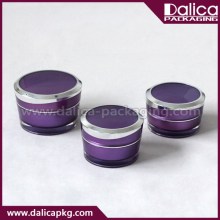 Cute innovative pyramid acrylic cosmetic jar