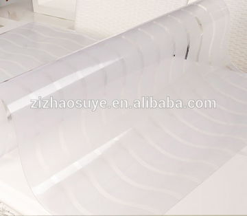 leather bed covering plastic sheets