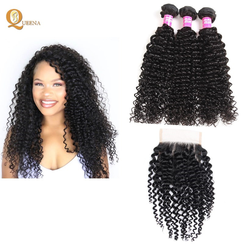 Long Grade 9A Virgin Brazilian Bundles With Loose Wave 5x5 Lace Closure