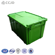 Stackable Heavy Duty Tote Plastic Boxes with Lid