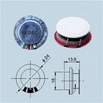 24mm vibration speaker for Audio Headsets