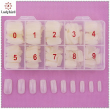 Half Cover French Nail Tip/Salon Nail Tips/Artificial Nail Tip