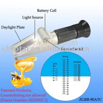 illumination hand held refractometer