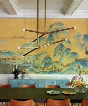 Artistic Hand Drawn Wallpaper for Unique Wall Statements