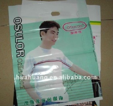 plastic pringting die cut bags