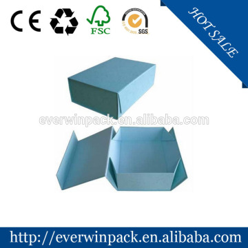 Customized flat folding cardboard/paper box