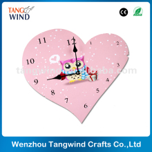 New design wooden wall clock