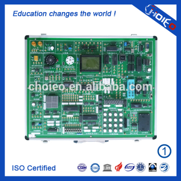 Integrated Microcontroller and Microcomputer Interface Experiment Box,Practical Training Portable Electronics Kits,Lab Trainer