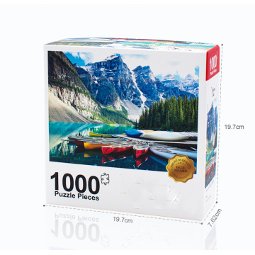 Momo &amp; Lychee 1000 Pieces Lake Puzzle Jigsaw Puzzle