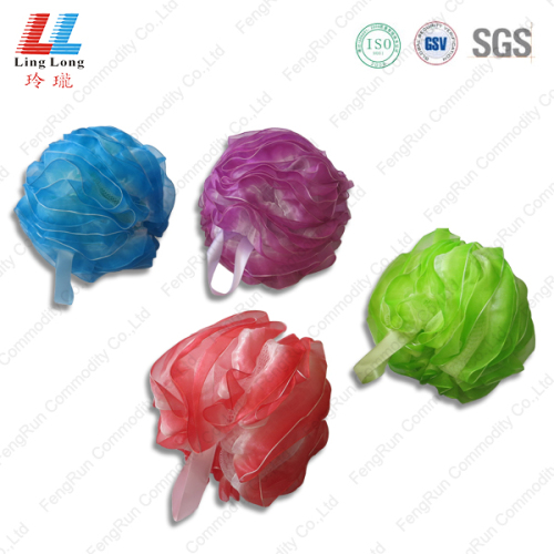 Silk mesh lace sponge ball