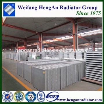 Fin type aluminium radiator core