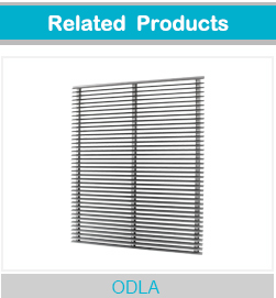 HVAC Aluminum Linear Air Outlet Grille with 30 degree blade