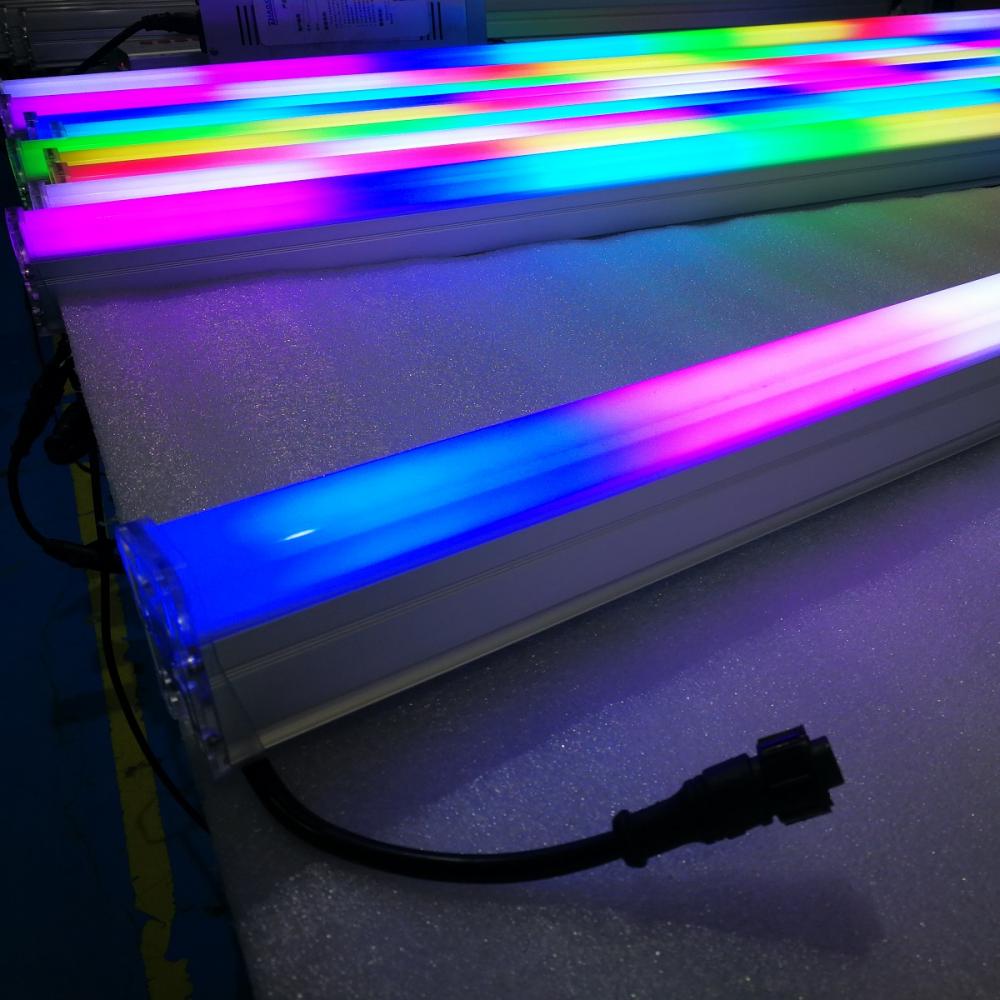 Kulay ng Pagbabago ng Digital RGB LED pixel tube light