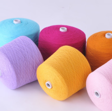 Durable wool core spun yarn