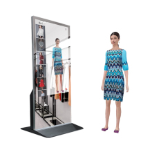 32 Inch LCD Smart Magic Mirror Display for Clothing Store Advertising