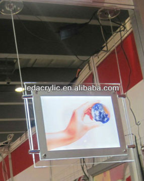 Double Side LED Light Box Cable System