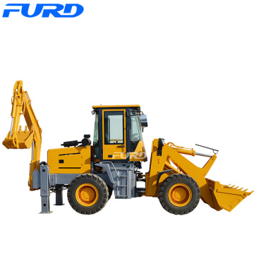 Mini Wheel Backhoe Loader สำหรับขาย Multifunctional Backhoe Excavator FWZ10-20