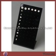 BLack L-shape classic Acrylc/Lucite Jewelry/Earring/ Holder/Display Stand