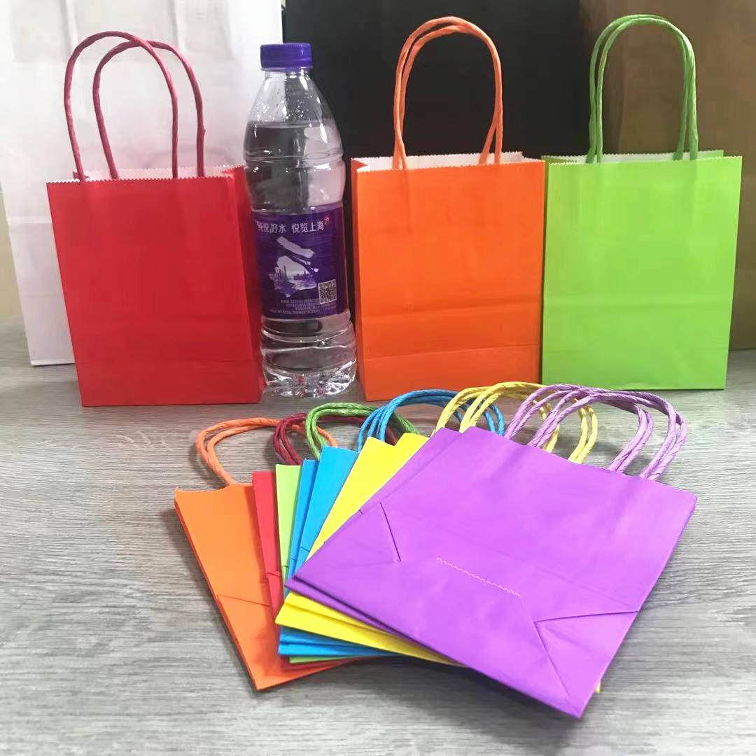Color Kraft Paper Bag color kraft paper bag