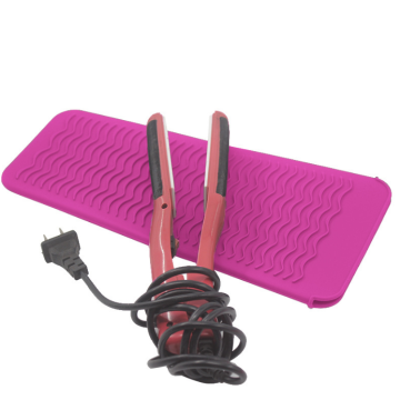 Wholesale Heat Resistant Silicone Mat Pouch Flat Iron