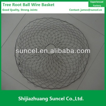 Round wire mesh basket