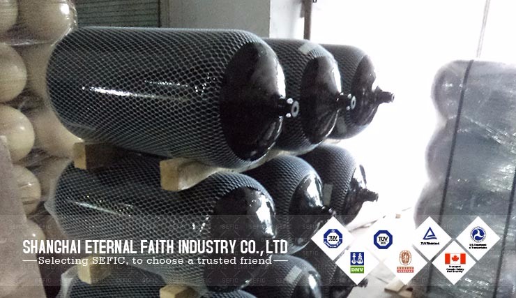 China Supplier CNG-1 Carbon Fiber CNG Cylinder