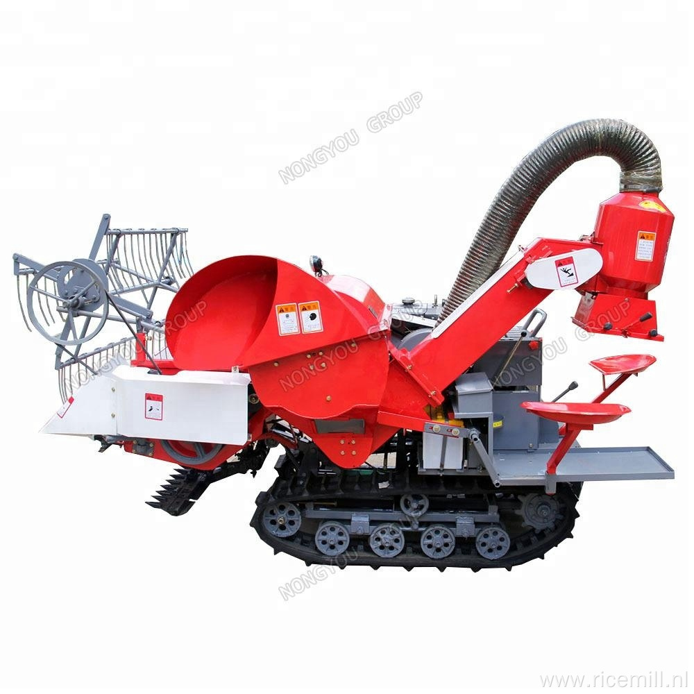 4LZ-0.8 Agriculture Machine Small Combine Harvester