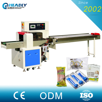 Cheap Medical Gauze / Paper Napkin / Paper Tissue Horizontal Flow Packing Machine