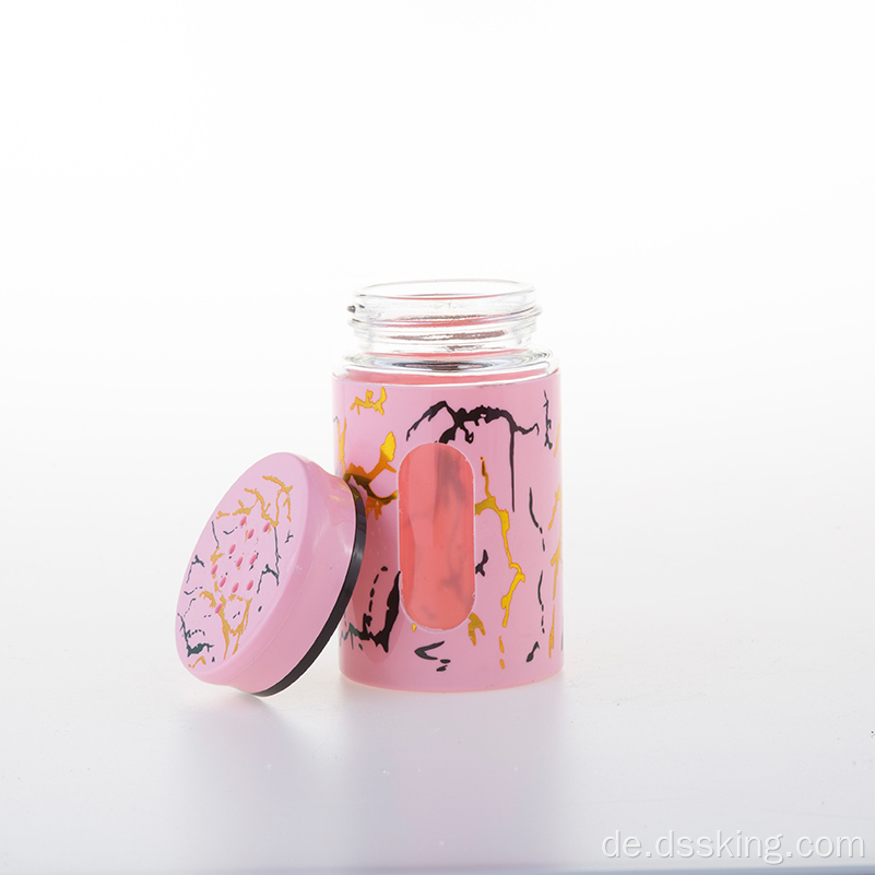 Pink Marmor Road Glass Gewürzflasche für Küche
