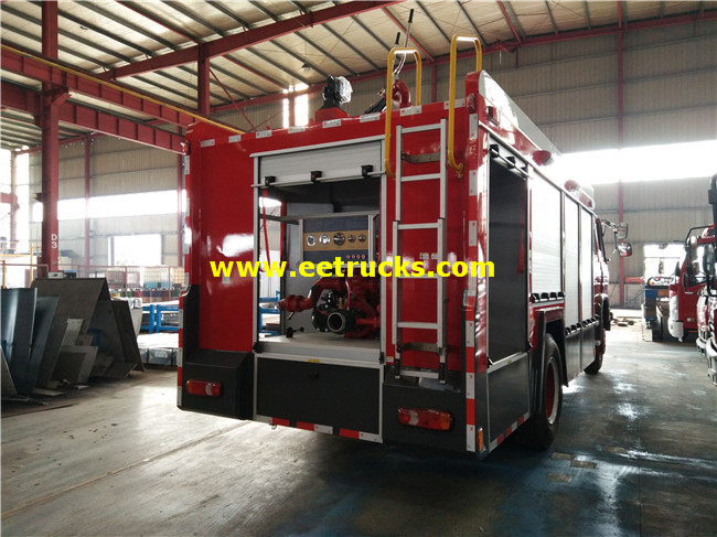 Foam Tank Fire Truck