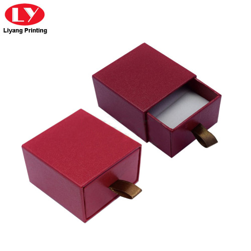 Drawer Slide Jewelry Box Foam for Ring