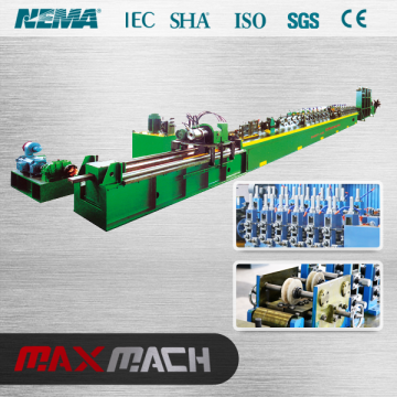 Forming machine to make steel welding tube