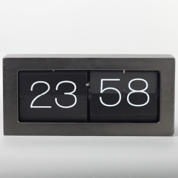 Square Metal Box Flip Clock