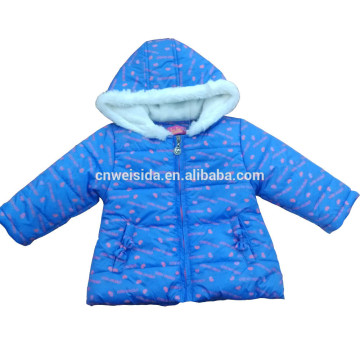fashion children winter jacket polar fleece cute goose down jacket