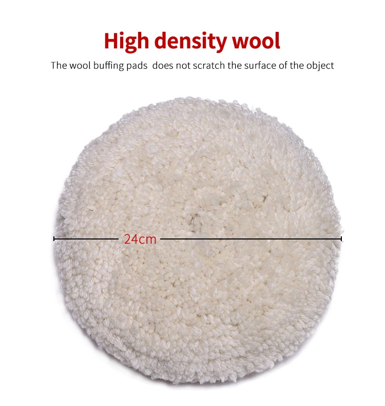 Wool Buffing Pads for Car Polishing