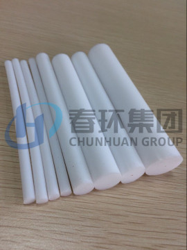 4mm Virgin white Teflon extruded Rod