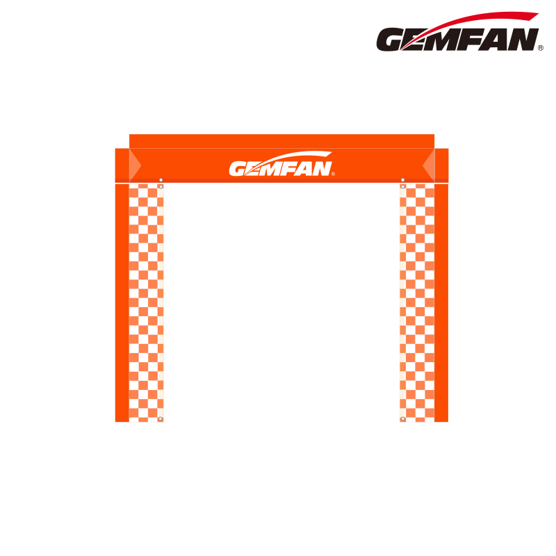 Durable FPV Drone Race Gate - 5x5 Orange
